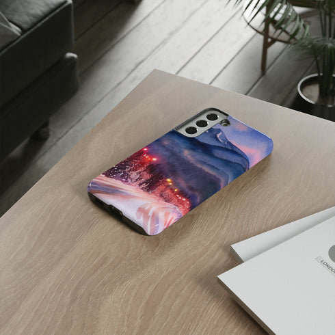 Christmas in Vail Colorado - Impact Resistant Phone Case
